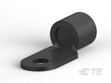 320383 TE Connectivity Solistrand Series Uninsulated Tin Plated Crimp Ring Terminal, M6 Stud Size, 26.7mm² to 42.4mm², 2AWG