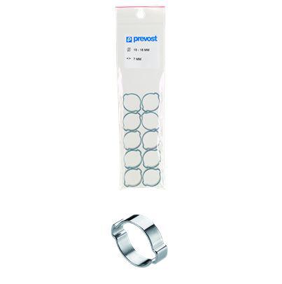 1518P PREVOST Steel O Clip, 15mm ID