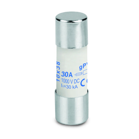 2828000000 Weidmüller 30A Slow-Blow Ceramic Cartridge Fuse, 10 x 38mm