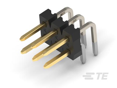 2842151-4 TE Connectivity AMPMODU Series Right Angle PCB Mount PCB Header, 8 Contact(s), 2mm Pitch, 2 Row(s), Unshrouded
