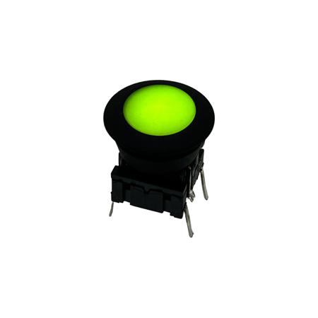 5GTH93522-10AQS16-AQW0916 MEC IP67 Cap Tactile Switch, SPST 50mA Through Hole