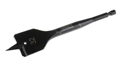 DT4775-QZ DeWALT DT47 Series Robust Steel Flat Wood Drill Bit, 32mm Diameter, 152 mm Overall