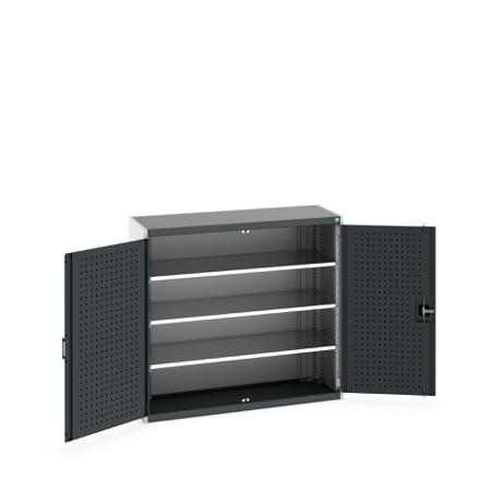 40014048-19V Bott 2 Door Sheet Steel Floor Standing Cupboard, 1300 X 525 X 1200mm