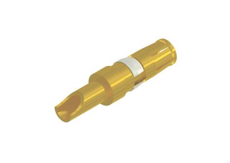 132A10029X CONEC size 3.6mm Female Solder Cup D-Sub Connector Power Contact, Gold Flash over Nickel Power, 14 → 12 AWG