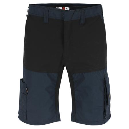 23MBM1901NY-54 Herock HESPAR SHORTS Navy Blue - Black 35% Cotton, 65% Polyester Work shorts, 44in