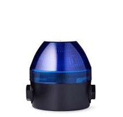 440105413 AUER Signal N Series Series Blue Multiple Effect Beacon, 110 → 240 V, Tube Mounted, LED Bulb, IP65, IP67