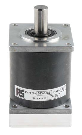 IP57-M2-100 McLennan Servo Supplies Planetary Gearbox, 100:1 Gear Ratio, 24 Nm Maximum Torque