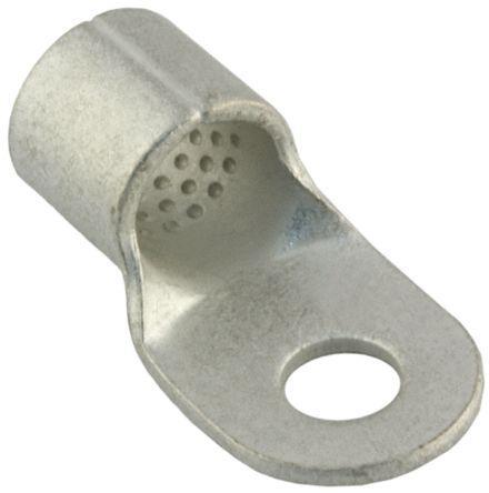 321879 TE Connectivity Solistrand Series Uninsulated Tin Plated Crimp Ring Terminal, M10 (7/16) Stud Size, 96.3mm²