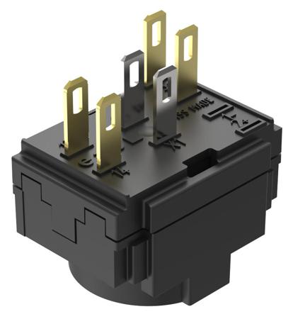 61-8450.22 EAO 61 Series Switch Block, 250V ac, 2 NC