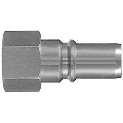 KK4P-02F SMC Stainless Steel Female Coupler Nipple, 1/8 in Female 10mm Female Thread
