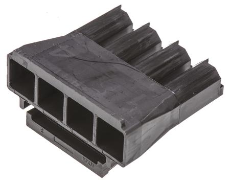 44441-2004 Molex SABRE Series 7.49mm Pitch 4 Way 1 Row Female Straight Crimp Connector Housing 44441