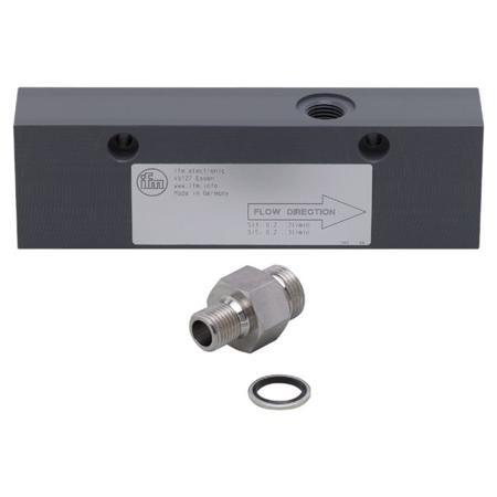 E40181 ifm electronic, E401 Series Adapter for Use with Small Volumetric Flow Quantities