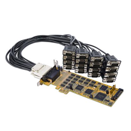 PEX16S550LP StarTech.com 16 Port PCIe RS232 Serial Card