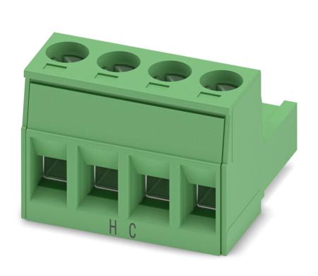 1911871 Phoenix Contact, 5mm Pitch, MSTB 2.5 HC/4-ST, 4 Way, Pluggable Terminal Block, Plug, Screw Termination,