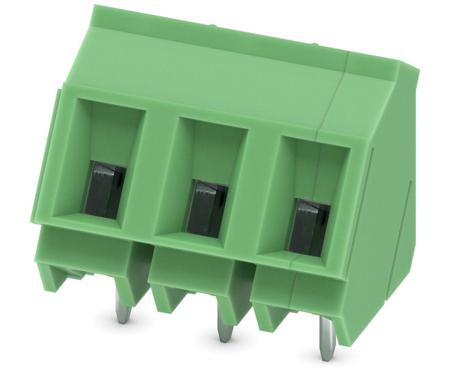 1733732 Phoenix Contact GSMKDS 3/ 3-7.62 Series Through Hole Mount PCB Terminal Block, 3-Contact, 7.62mm Pitch, Screw