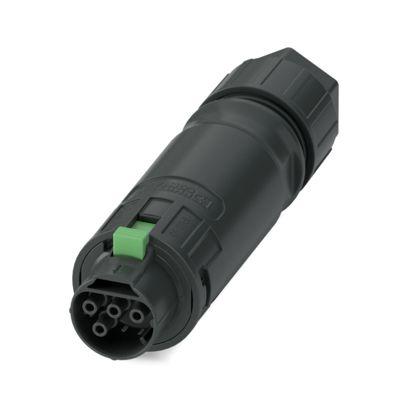 1441143 Phoenix Contact Industrial Circular Connectors, 3 Contacts, Socket Mount, Socket, Female, 1441 Series