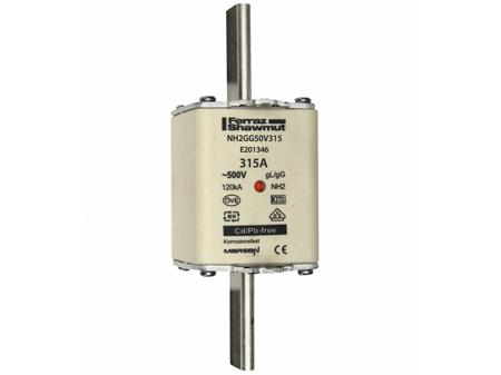 E201346 Mersen 315A NH Fuse, NH2, 500V ac