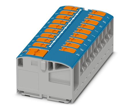 1019614 Phoenix Contact Distribution Block, 19 Way