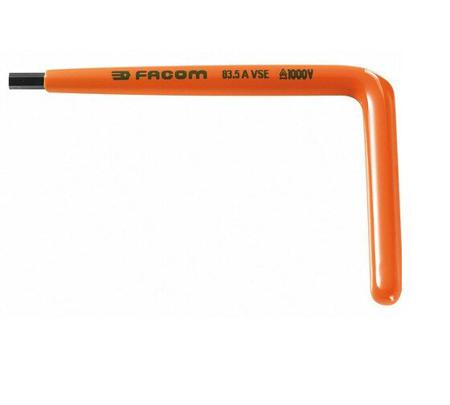 83-4AVSE Facom Hex Key,  L Shape 4mm