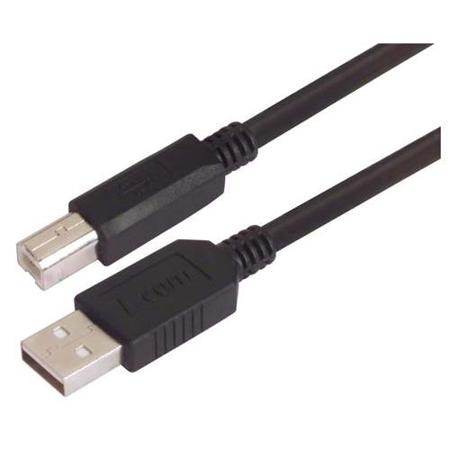 CAUABHFX-1M L-Com USB 2.0, Male USB to Male USB B, 1m