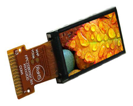 EA TFT009-81AINN Display Visions  LCD Colour Display / Touch Screen, 0.96in, 80 x 160pixels