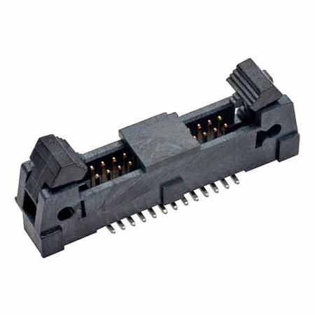 M50-3651342R HARWIN M50-365 Series Vertical Surface PCB Header, 26 Contact(s), 1.27 mm Pitch, 2 Row, Unshrouded