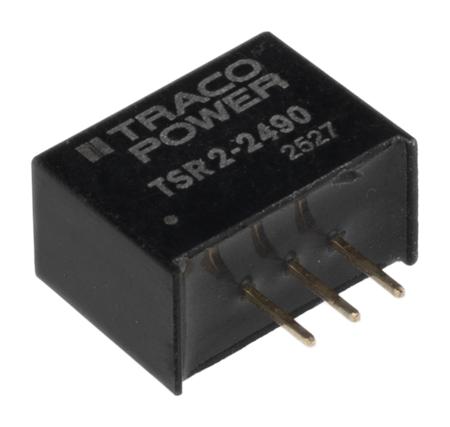 TSR-2-2490 TRACOPOWER Switching Regulator, 12 → 36V dc Input, 9V dc Output, 2A