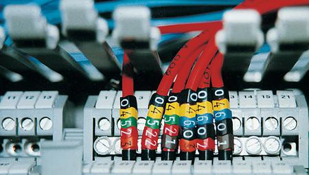 901-10572-909-3073-PVC HellermannTyton Helagrip Slide On Cable Marker, Pre-printed "2", Black on White, 2 → 5mm Dia. Range