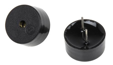 771-6910 RS PRO 85dB Through Hole Square Wave External Piezo Buzzer, 12 x 5.5mm, 1V ac Min, 20V ac Max