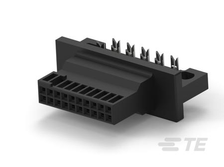 104893-2 TE Connectivity AMPMODU 50/50 Grid Series Vertical Surface Mount PCB Header, 20 Contact(s), 1 Row(s), Unshrouded