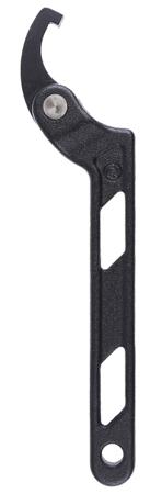 828-0239 RS PRO 51mm C Hook Wrench 125 mm Chrome Vanadium Steel