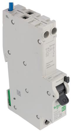 EZ9D16820 Schneider Electric 1+N Pole Type AB RCBO, 20A EZ9, 6 kA