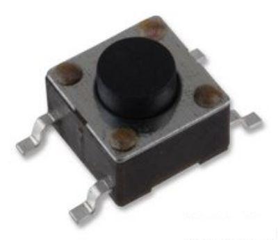 2-1977223-8 Standard Tactile Switch, SPST 0.05A @ 24VDC 13mm Surface Mount