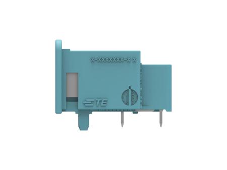 9-2304372-9 TE Connectivity, MATEnet Header Blue Board Mount 2 Way, PCB Termination