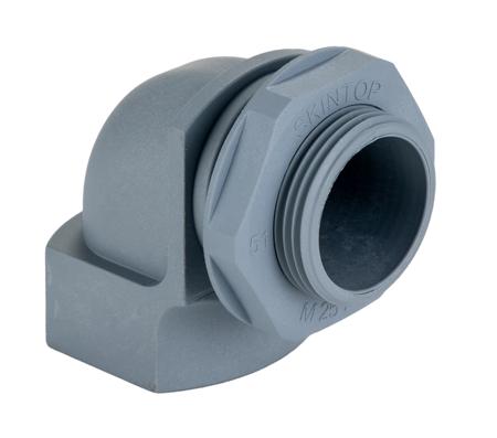 52106230---53119030 Lapp M25 Grey Fibreglass PA Cable Gland With Locknut, IP55