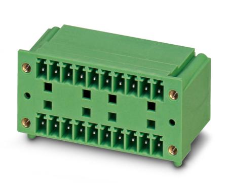 1842937 Phoenix Contact, 3.81mm Pitch, MCD 1.5/ 4-G1F-3.81, 4 Way, Pluggable Terminal Block, Header, Solder Termination,