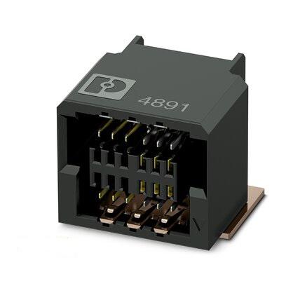 1043723 Phoenix Contact 0.8mm Pitch 32 Way 2 Row PCB Socket, Surface Mount