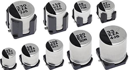 EEHZA1V271V Panasonic 270μF Surface Mount Polymer Capacitor, 35V dc