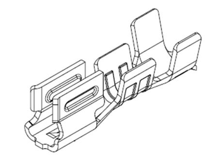 46626-1405 Molex 46626 Female PCB Connector Contact 28AWG
