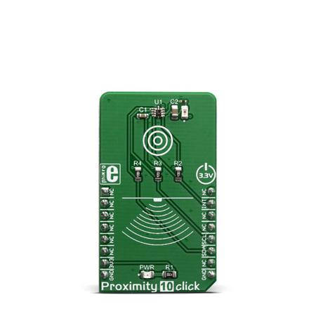 MIKROE-3455 MikroElektronika Proximity 10 Click Proximity Sensor Development Kit for Mikroe-3455