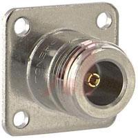 82-97-RFX connector,rf coaxial,n commercial panel recept,4-hole flange,solder cup terminal