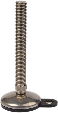 A205/005 Nu-Tech Engineering M20 Stainless Steel Adjustable Foot, 750kg Static Load Capacity 3.5° Tilt Angle