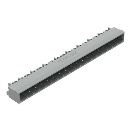 231-448/001-000 WAGO 231 Series Angled PCB PCB Header, 18 Contact(s), 5 mm Pitch, 1 Row, Shrouded