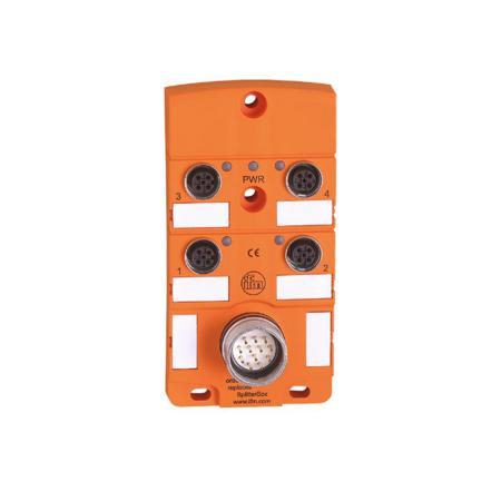 EBC002 ifm electronic EBC Series Sensor Box, M12, 4 port
