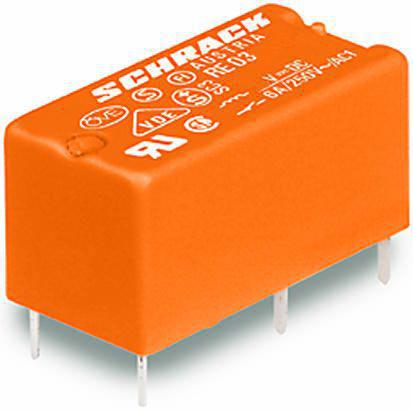 4-1393217-6 TE Connectivity SPNO Non-Latching Relay PCB Mount, 12V dc Coil, 6 A