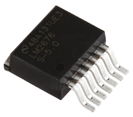 LM2676S-5.0/NOPB Texas Instruments,  Step-Down Switching Regulator, 1-Channel 3A 7-Pin, D2PAK