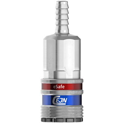 103002002 CEJN Aluminium, Steel Male Pneumatic Quick Connect Coupling, 1/4in Hose Barb