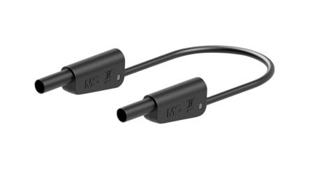 66-2016-20021 Staubli Test lead, 32A, 600 → 1000V, Black, 200cm Lead Length