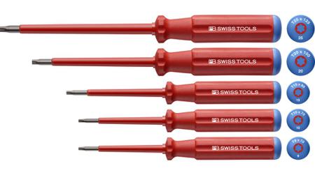 PB 5549 PB SWISS TOOLS Torx VDE Screwdriver Set, 5-Piece
