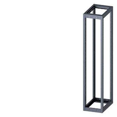8MF1046-2GS40 Siemens 8MF1 Series RAL 7035 Steel Support Frame, 2000mm H, 400mm W, 600mm D For Use With Standard Empty Enclosure